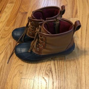 Tommy Hilfiger duck boots